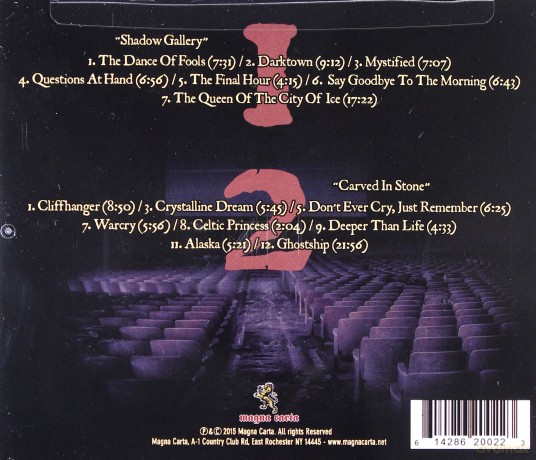 Shadow Gallery: Shadow Gallery Carved In Stone [2CD]