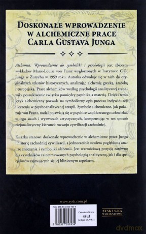 Alchemia. Wprowadzenie do symboliki i psychologii - Marie-Louise Von Franz (twarda) [KSIĄŻKA]