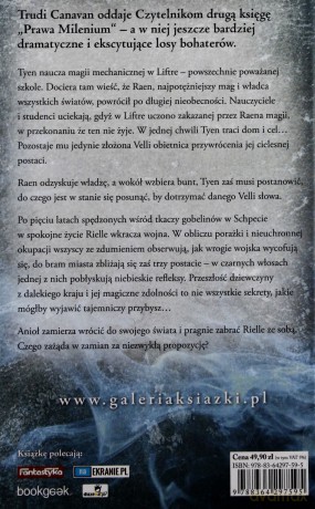 Anioł burz. Prawo Milenium księga druga - Trudi Canavan [KSIĄŻKA]