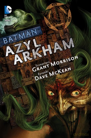 Azyl Arkham Batman - Grant Morrison, Dave Mckean (twarda) [KOMIKS]