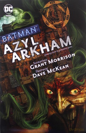 Azyl Arkham Batman - Grant Morrison, Dave Mckean (twarda) [KOMIKS]