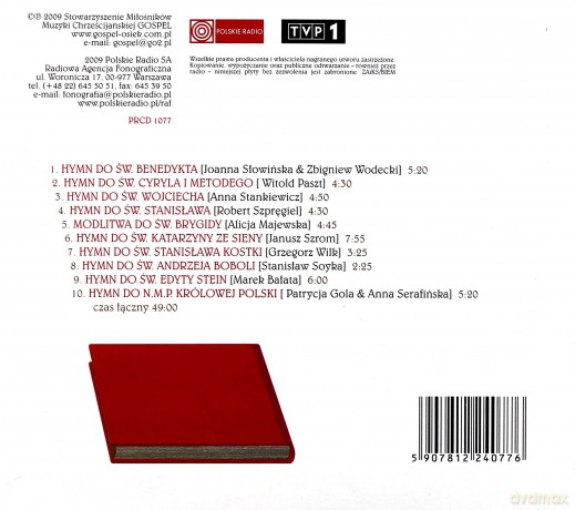 Patroni Europy i Polski: Artyści Janowi Pawłowi II w hołdzie (digipack) [CD]