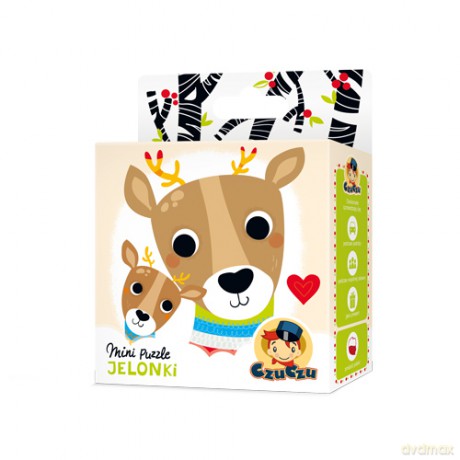 BRIGHT JUNIOR MEDIA 25 el. Jelonki Czuczu mini [PUZZLE]