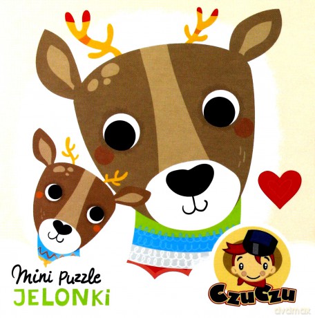 BRIGHT JUNIOR MEDIA 25 el. Jelonki Czuczu mini [PUZZLE]