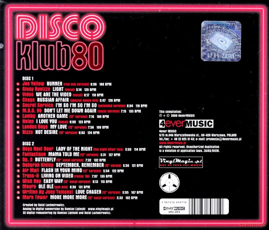 Disco Klub 80 vol.1 [2CD]