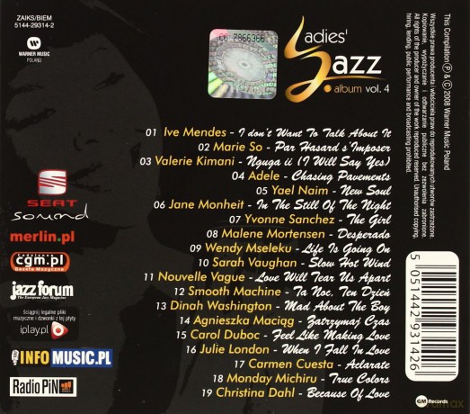 Ladies Jazz 4 (digipack) [CD]