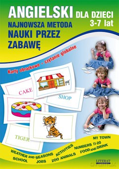Czytanie globalne. Karty obrazkowe. Angielski dla dzieci - Katarzyna Piechocka-Empel [KSIĄŻKA]