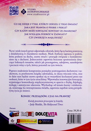 Dowód wieczności. Cała prawda o drugiej stronie - Mark Anthony [KSIĄŻKA]
