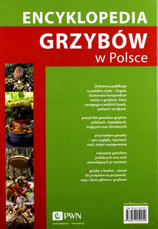 Encyklopedia grzybów w Polsce (twarda) [KSIĄŻKA]