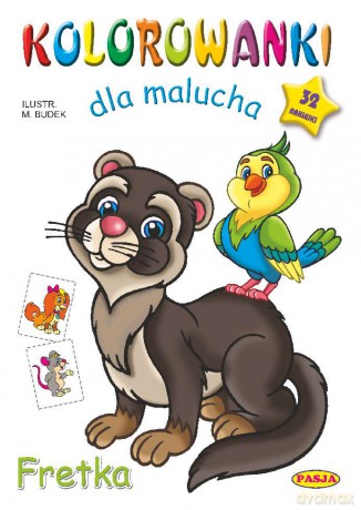 Fretka kolorowanki dla malucha - Mariola Budek [KSIĄŻKA]