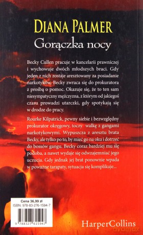 Gorączka nocy - Diana Palmer [KSIĄŻKA]