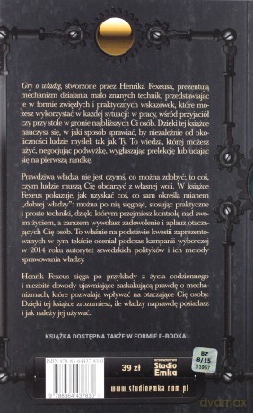Gry o władzę - Henrik Fexeus [KSIĄŻKA]