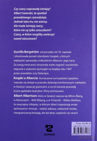 Hokus pokus Albercie - Gunilla Bergstrom (twarda) [KSIĄŻKA]