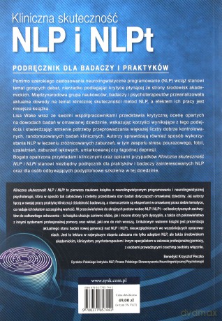 Kliniczna skuteczność NLP i NLPT. Analiza badań - Lisa Wake [KSIĄŻKA]