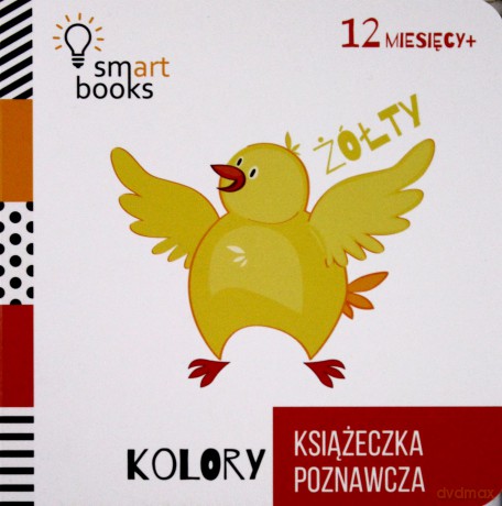 Kolory. Książeczka poznawcza 12 m+ (twarda) [KSIĄŻKA]