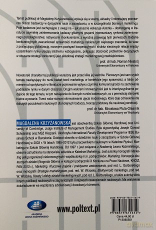 Konkurencyjne uwarunkowania sprawności marketingu - Magdalena Krzyżanowska [KSIĄŻKA]