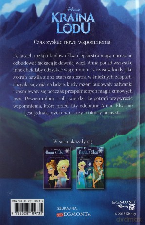 Magia i wspomnienia. Anna i Elsa. Kraina Lodu - Erica David, Bill Robinson (twarda) [KSIĄŻKA]