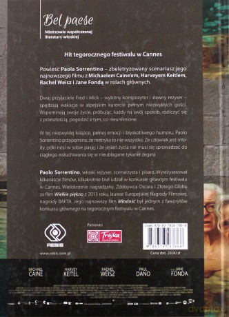 Młodość - Paolo Sorrentino [KSIĄŻKA]