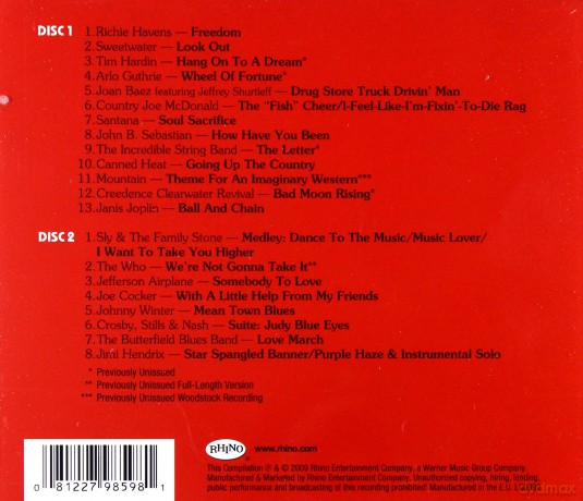 Woodstock 40 [2CD]