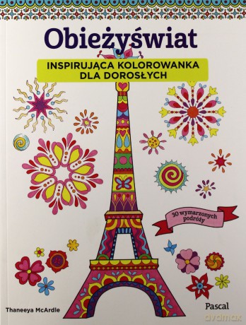 Obieżyświat. Inspirująca kolorowanka dla dorosłych - Thaneeya Mcardle [KSIĄŻKA]