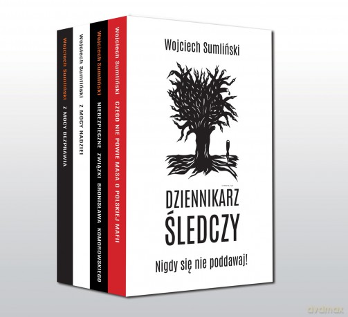 Pakiet Dziennikarz śledczy - Wojciech Sumliński [KSIĄŻKA]