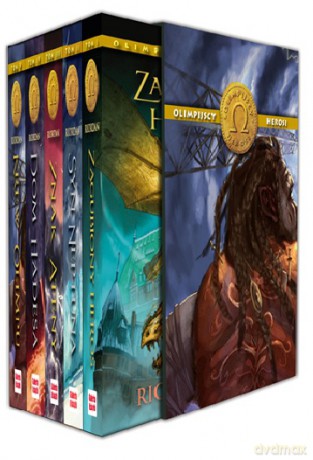 Pakiet Olimpijscy herosi - Rick Riordan [KSIĄŻKA]