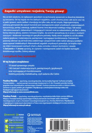 Piękny umysł nie ma wieku. Łamigłówki dla seniorów - Paulina Mechło, Paulina Polek [KSIĄŻKA]