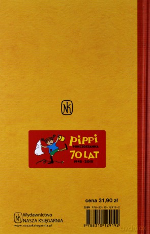 Pippi pończoszanka - Astrid Lindgren (twarda) [KSIĄŻKA]