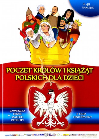Poczet królów i książąt polskich dla dzieci. Książka (twarda) [KSIĄŻKA]