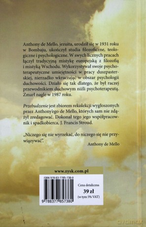 Przebudzenie - Anthony De Mello (twarda) [KSIĄŻKA]