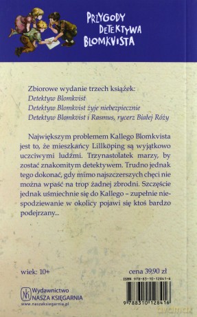 Przygody detektywa Blomkvista - Astrid Lindgren [KSIĄŻKA]