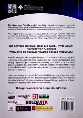 Rosyjska medycyna informacyjna. Dziewięć podstawowych technik i ich praktyczne zastosowanie - Olga Hausermann Potschtar, Klaus Jurgen Becker [KSIĄŻKA]