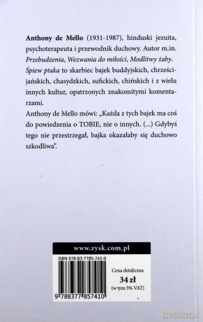 Śpiew ptaka - Anthony De Mello [KSIĄŻKA]