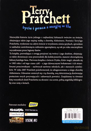 Terry Pratchett. Życie i praca z magią w tle - Craig Cabell [KSIĄŻKA]