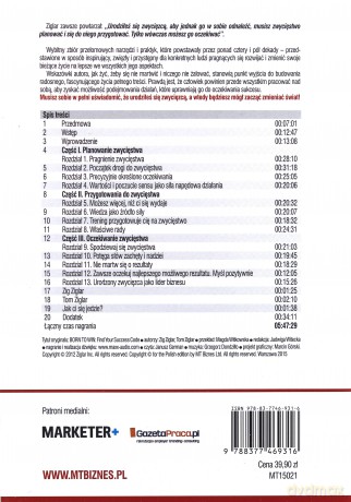 Urodzony zwycięzca. Znajdź swój własny kod sukcesu - Zig Ziglar [AUDIOBOOK] [CD-MP3]