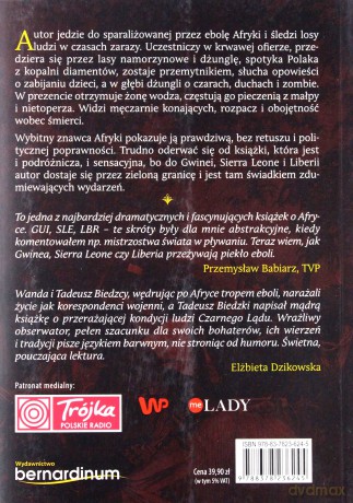 W piekle eboli - Tadeusz Biedzki [KSIĄŻKA]