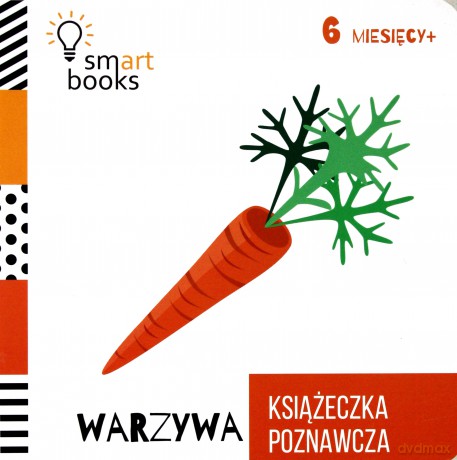 Warzywa książeczka poznawcza 6 m+ (twarda) [KSIĄŻKA]