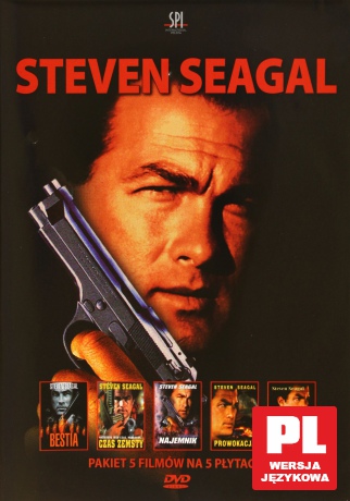 Kolekcja Steven Seagal: Bestia / Czas zemsty / Prowokacja / Zatopieni / Najemnik [5DVD]