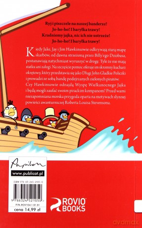Wyspa skarbów. Angry Birds [KSIĄŻKA]