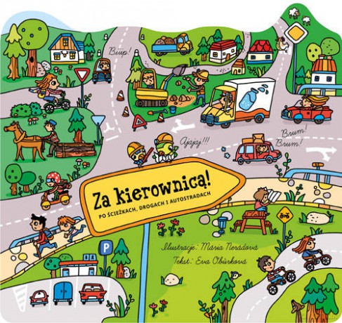 Za kierownicą - Eva Oburkova, Maria Neradova (twarda) [KSIĄŻKA]