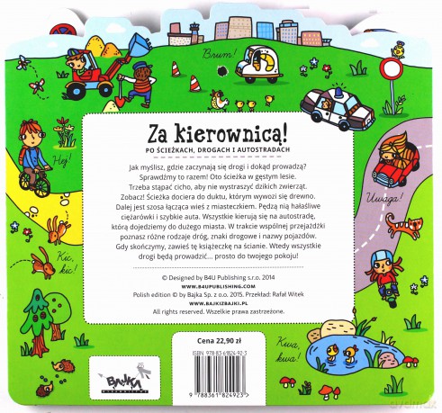 Za kierownicą - Eva Oburkova, Maria Neradova (twarda) [KSIĄŻKA]