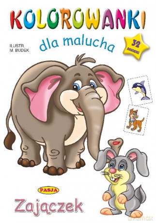 Zajączek. Kolorowanki dla malucha - Mariola Budek [KSIĄŻKA]