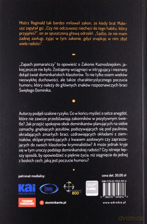 Zapach pomarańczy. Życie dominikańskie z innej perspektywy - Krzysztof Pałys, Szymon Popławski [KSIĄŻKA]