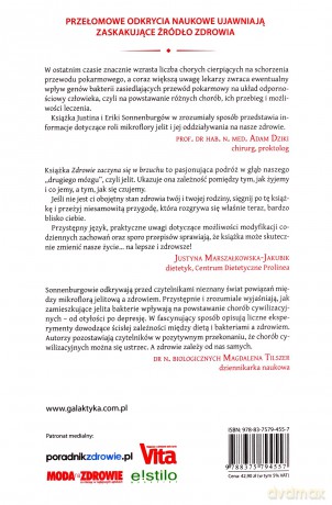 Zdrowie zaczyna się w brzuchu - Erica Sonnenburg, Justin Sonnenburg [KSIĄŻKA]