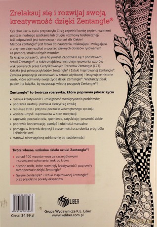 Zentangle. Twórczy relaks. Sztuka kreatywności, koncentracji i dobrego samopoczucia [KSIĄŻKA]