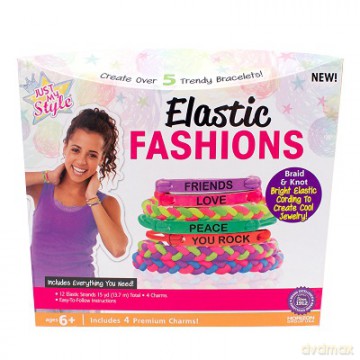 Zestaw do robienia bransoletek Elastic fashions Just my style