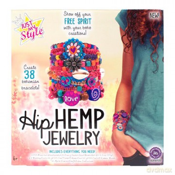 Zestaw do robienia bransoletek Hip hemp Just my style