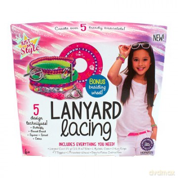 Zestaw do robienia bransoletek Lanyard lacing Just my style