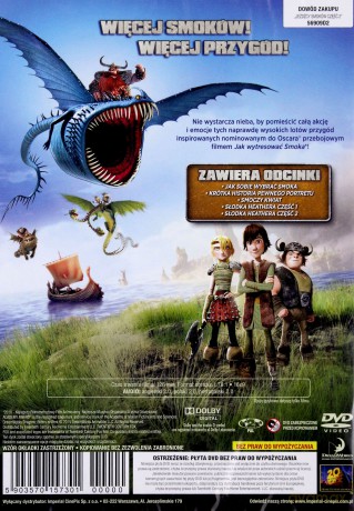 Jeźdźcy Smoków Sezon 1 Część 1 Dysk 2 [DVD]