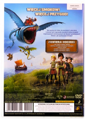 Jeźdźcy Smoków Sezon 1 Część 1 Dysk 2 [DVD]